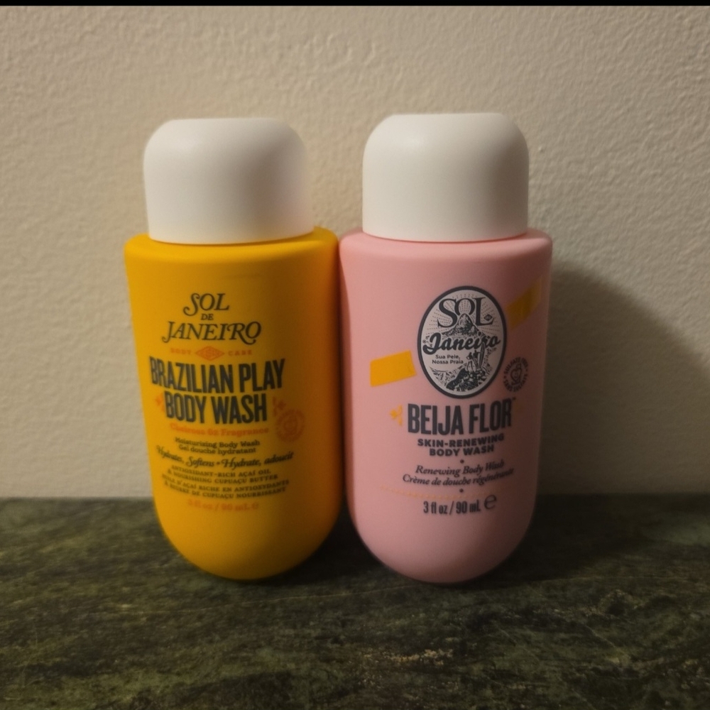 Sol de Janeiro Brazilian Play 62 & Beija Flor 68 Body Wash Duo